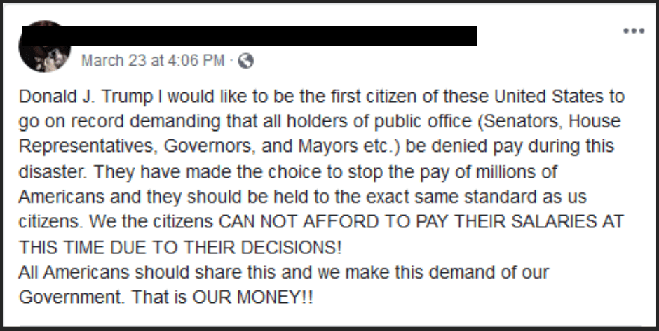 trump stop pay
