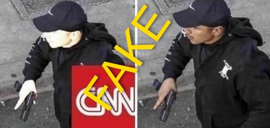 ¿CNN ‘aligeró’ la foto del hombre que condujo a los manifestantes?
