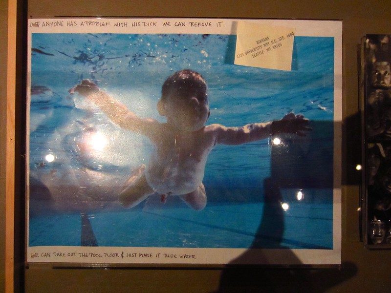 Arte de la portada de Nirvana 'Nevermind'