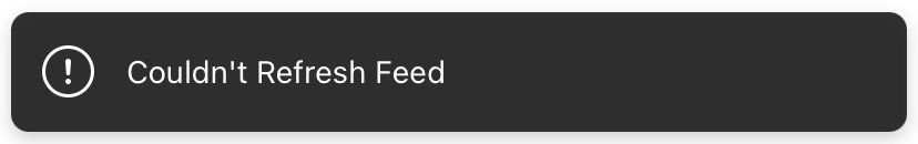Instagram está parcialmente inactivo para un número selecto de usuarios con un error de alimentación que no pudo actualizar.
