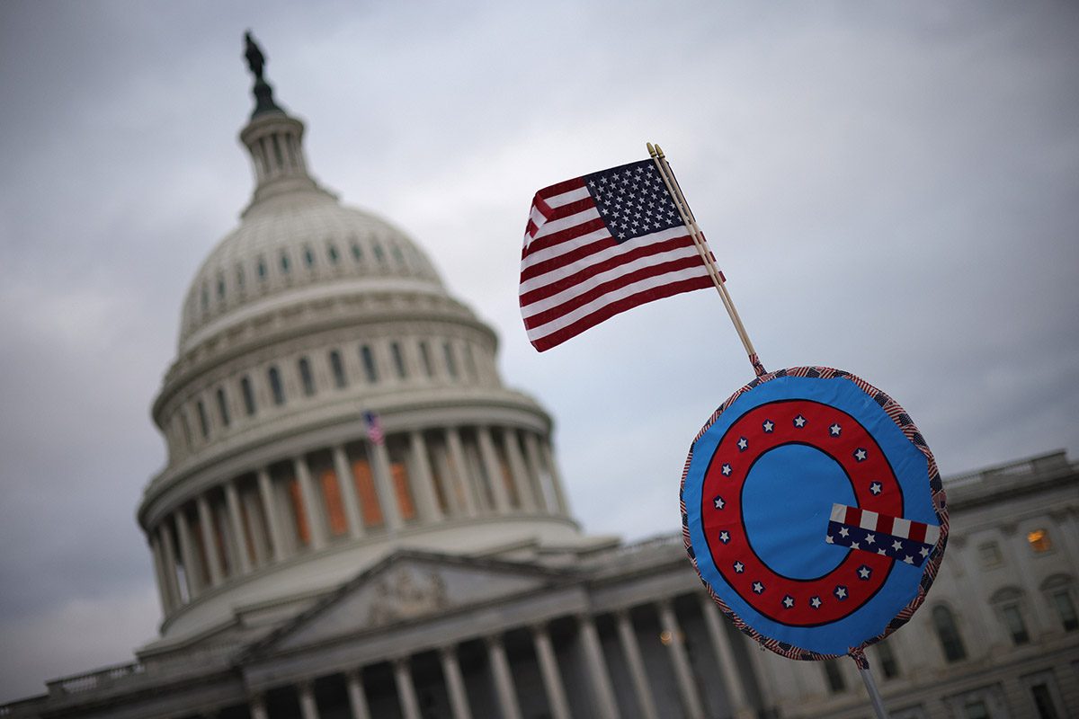 Flag, Symbol, Dome