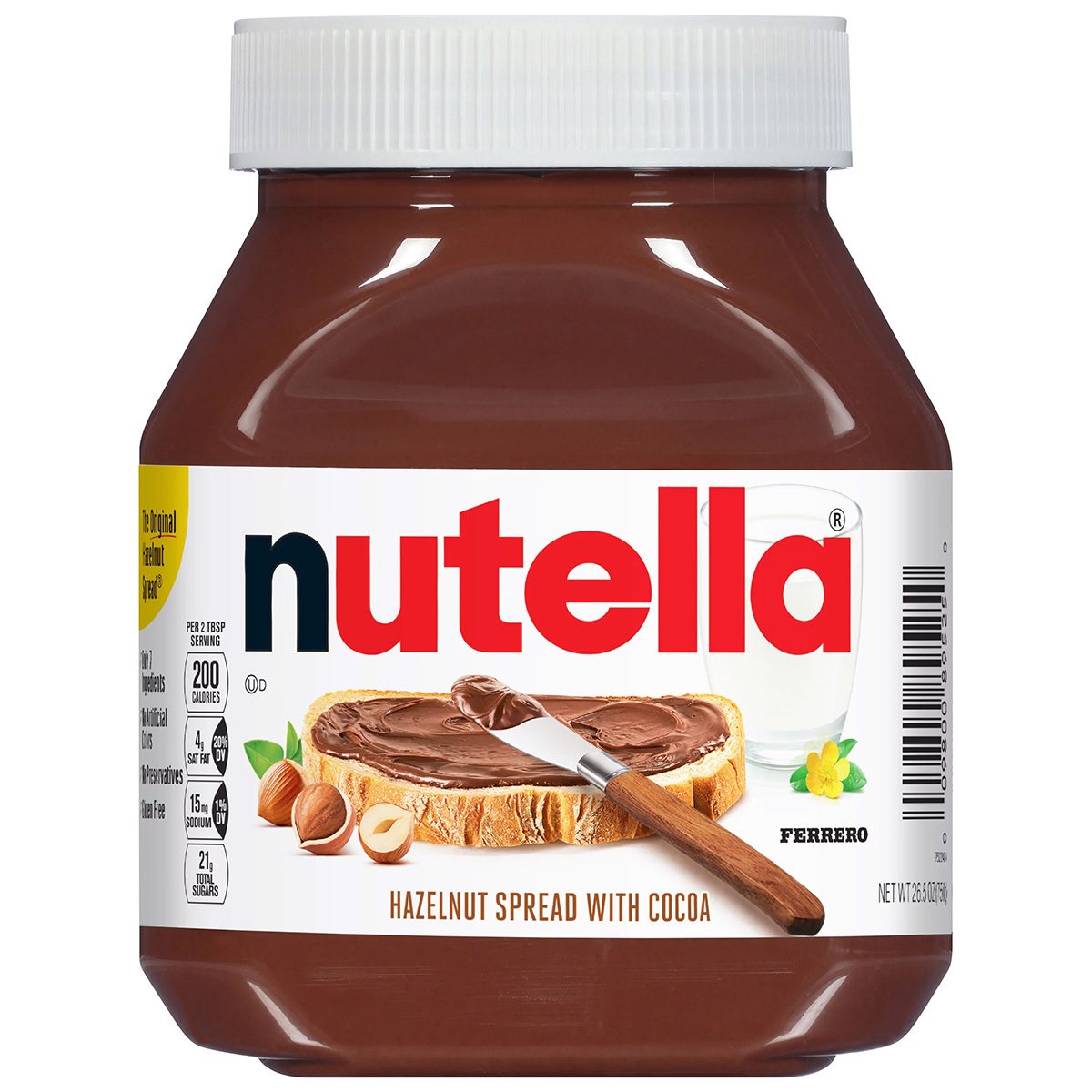Nutella no formaba parte del retiro de Kinder de Ferrero ni se encontraron salmonella ni gusanos en la crema de avellanas.