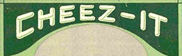 logotipo original de cheez-it 1921