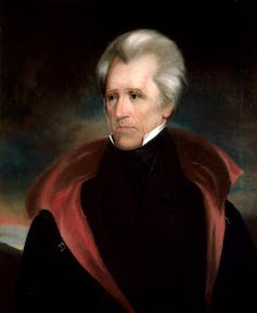 Una pintura de Andrew Jackson