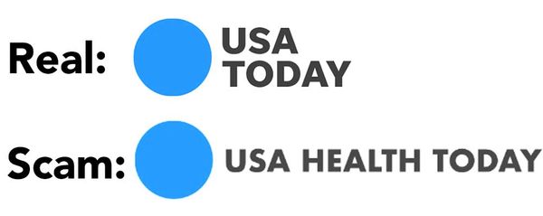 Un artículo falso de USA Today impulsó una revisión de la llamada estafa de hielo extraño para el producto de pérdida de peso Alpilean.