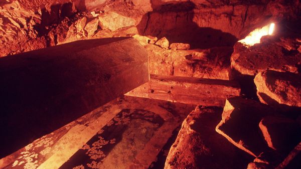 'Tumba de Osiris' real, descubierta en 1999.
