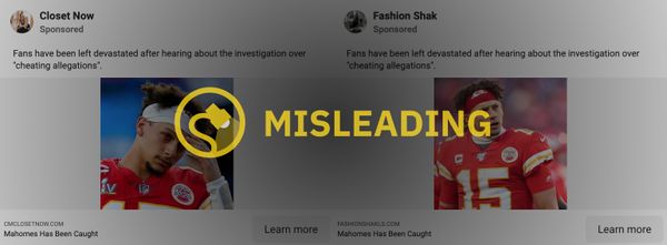 Un rumor afirmaba que Patrick Mahomes enfrentaba acusaciones de engaño sobre las drogas y había sido atrapado con los suplementos de mejora masculina Erexo Plus.