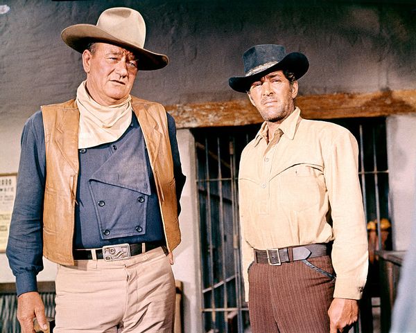 john wayne y dean martin