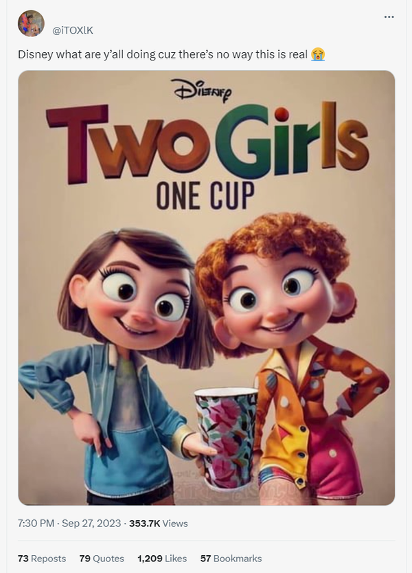 ¿Disney está haciendo una película de 'Dos chicas, una taza'?