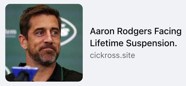 Un rumor afirmaba que Aaron Rodgers se enfrentaba a una suspensión de por vida o una prohibición de la NFL por una recuperación sospechosamente rápida con gomitas de CBD.